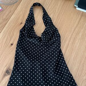 Dynamite Polka Dot Halter